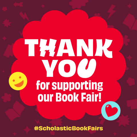 Book Fair thank you