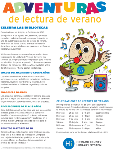 Espanol summer reading