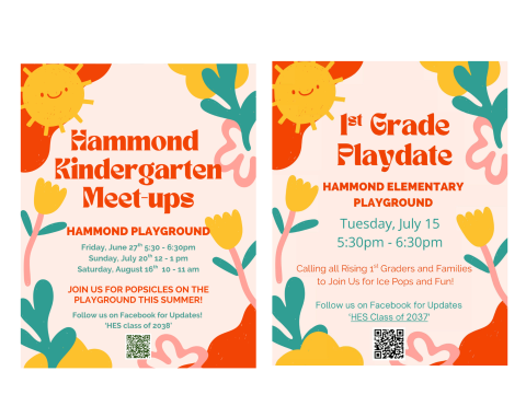 Summer playground dates