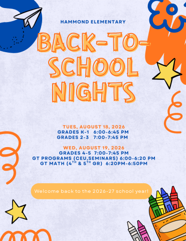 Back to School Information